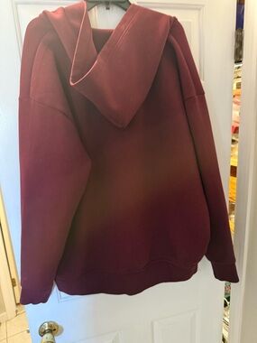 Polo by Ralph Lauren Men's Burgundy Zip-Up Hoodie